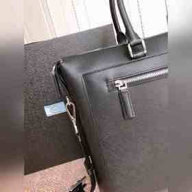 Модель PRADA： 2VG044 Мужская сумка из импортной кожи Saffano Двой