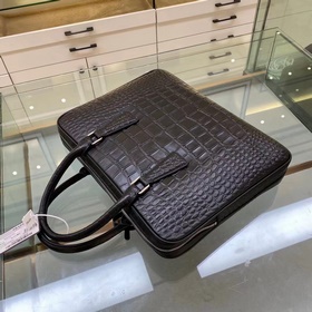 Новая модель мужской сумки Prada, модель 2VE366 с узором «страуси