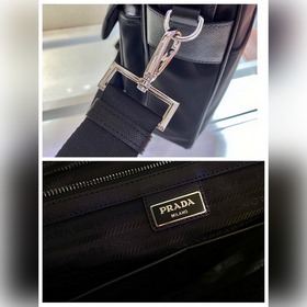 Prada  Новая нейлоновая сумка для документов Артикул： 2VE017 Эта