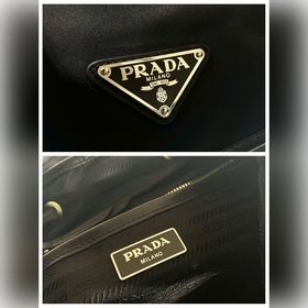 Prada Новый рюкзак Модель 1BZ677B Этот нейлоновый рюкзак с отдел