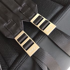 Новый рюкзак Prada Модель： 2VG066 Серебристые буквы Изготовлен и