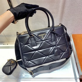 PRADA Сумка-убийца с ромбовидным узором Модель： 1BD863 Сумка-уби
