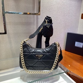 Prada Улучшенная версия «три в одном» Модель： 1BC157 Овечья кожа