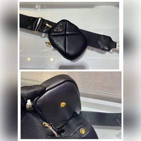 Prada Улучшенная версия «три в одном» Модель： 1BC157 Овечья кожа