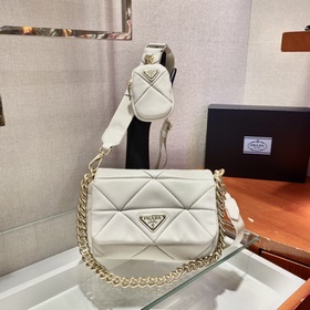 Prada Новая модель «три в одном» Артикул： 1BD292 Овечья кожа Эта