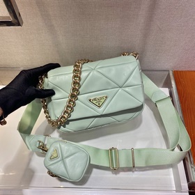 Prada Новая модель «три в одном» Артикул： 1BD292 Овечья кожа Нов