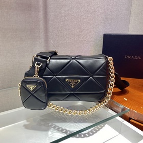 Prada Новая модель «три в одном» Артикул： 1BD292 Овечья кожа Эта