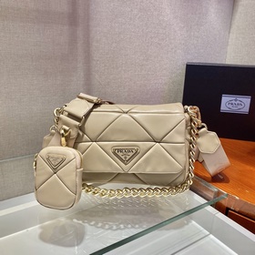Prada Новая модель «три в одном» Артикул： 1BD292 Овечья кожа Нов