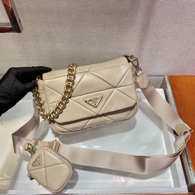 Prada Новая модель «три в одном» Артикул： 1BD292 Овечья кожа Нов