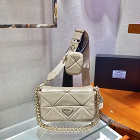 Prada Новая модель «три в одном» Артикул： 1BD292 Овечья кожа Нов