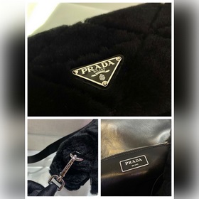 Prada Пушистый три в одном Артикул： 1BC292 Этот пушистый три в о