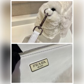 Prada Пушистый три в одном Артикул： 1BC292 Этот пушистый три в о