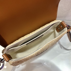 Сумка PRADA из соломы Изготовлена из высококачественного и модног