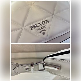 PRADA Новая женская сумка Модель： 1BD283 Сумка с откидной крышко