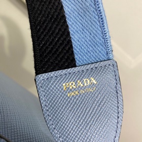 Новая сумка через плечо PRADA, модель 1BD317, сумка из кожи Saffi