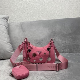 Prada Сумка «три в одном» с вышивкой и блестками Новая модель по