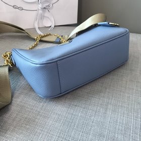 Prada Самая популярная сумка Hobo 3 в 1 (полностью из кожи) Сумка