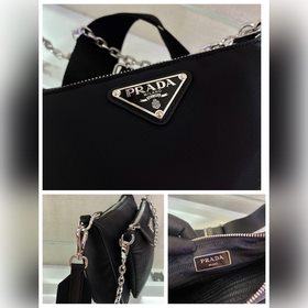 Prada  Новая сумка-близнец Модель： 1BH168 Эта сумка-близнец из н