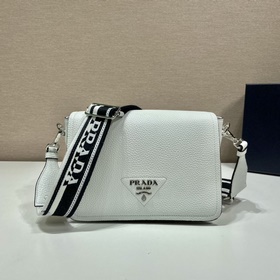 Prada Новая сумка через плечо с двумя ремнями Модель： 1BD314 Дво