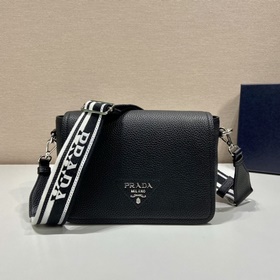 Prada Новая сумка через плечо с двумя ремнями Модель： 1BD314 Дво