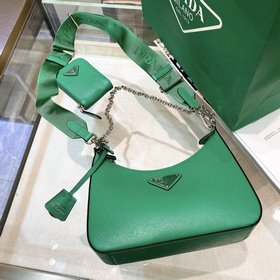 Prada Новинка, самый популярный Hobo 3 в 1 (полностью из кожи) H
