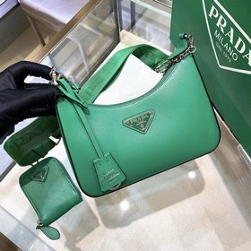 Prada Новинка, самый популярный Hobo 3 в 1 (полностью из кожи) H