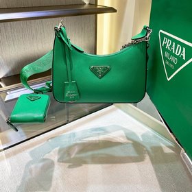 Prada Новинка, самый популярный Hobo 3 в 1 (полностью из кожи) H