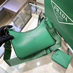 Prada Новинка, самый популярный Hobo 3 в 1 (полностью из кожи) H