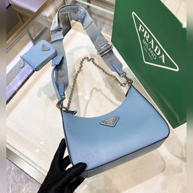 Prada Новинка, самый популярный Hobo 3 в 1 (полностью из кожи) H