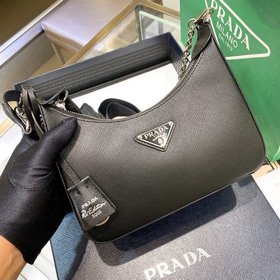 Prada Новинка, самый популярный Hobo 3 в 1 (полностью из кожи) H