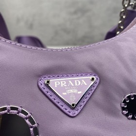 Prada Три в одном с вышивкой и блестками Новая модель сумки «тр