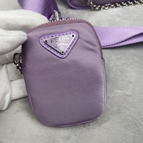 Prada Три в одном с вышивкой и блестками Новая модель сумки «тр