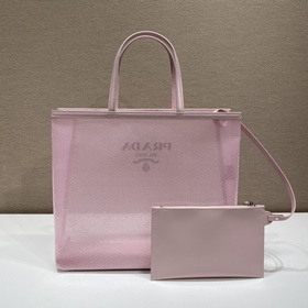 Prada Сумка с пайетками Артикул： 1BG416 Пайетки Эта сумка-тоут у