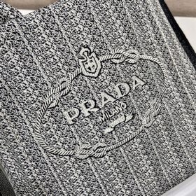 PRADA Вышитая сумка-тоут Модель： 1BA343 Вышитая сумка-тоут, мале