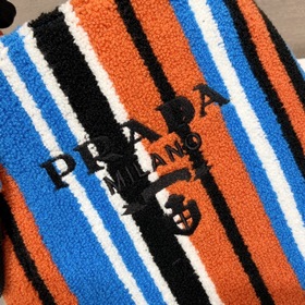 PRADA Вышитая сумка-тоут Артикул： 1BA343 Вышитый ворс Эта сумка-