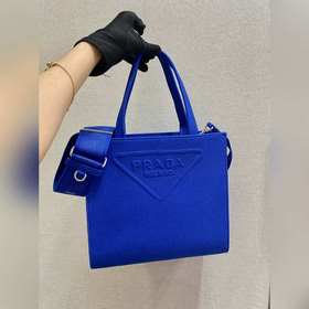 Prada Новая сумка-тоут Модель： 1BG382 Треугольный логотип был об