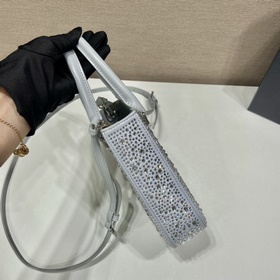 Prada Сумка-тоут с звездочками Модель： 1BG331 Новый цвет Эта атл