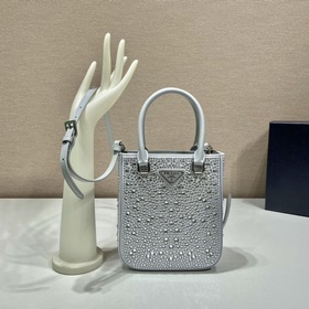 Prada Сумка-тоут с звездочками Модель： 1BG331 Новый цвет Эта атл