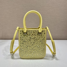 Prada Сумка-тоут с звездочками Модель： 1BG331 Новый цвет Эта атл
