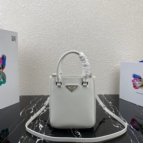 PRADA Новая мини-сумка-бакет Модель： 1BA331 Новая сумка-бакет из