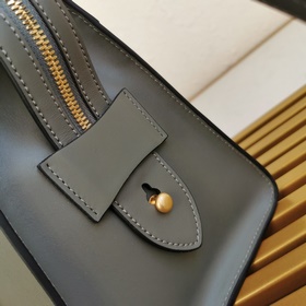 Сумка Prada, сумка-тоут, кожа Saffiano и телячья кожа, кожаные ру
