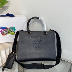 Prada Новая модель (средний размер) сумка-тоут Артикул： 1BA337 Э