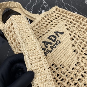 Prada Сумка-тоут из волокна кокосового ореха Артикул： 1BG393 Эта