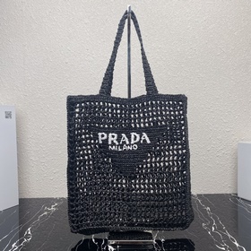 Prada Сумка-тоут из волокна кокосового ореха Артикул： 1BG393 Эта