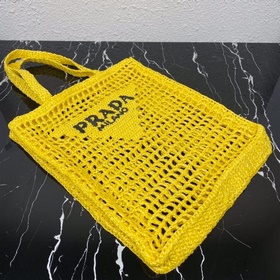 Prada Сумка-тоут из волокна кокосового ореха Артикул： 1BG393 Эта