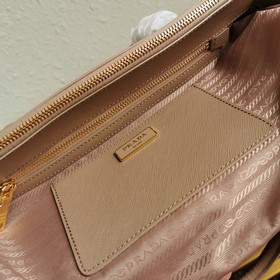 PRADA (большой размер, 32 см) Сумка-хит Кожа Saffiano Двойные 