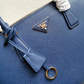 PRADA (большой размер, 32 см) Сумка-хит Кожа Saffiano Двойные 