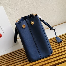 PRADA (большой размер, 32 см) Сумка-хит Кожа Saffiano Двойные 
