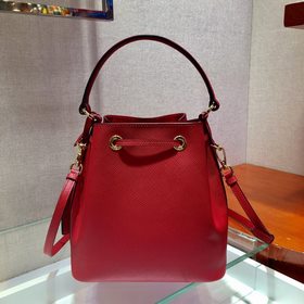 Новая модель Prada： 1BZ032 Сумка-ведро Изготовлена из импортной к