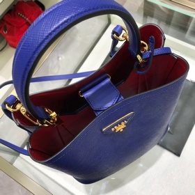 PRADA Двойная сумка-бакет Модель： 1BA212 Популярная во всем мир